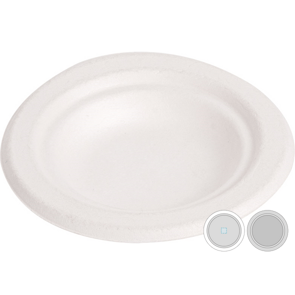 "Bionic" Bagasse dish